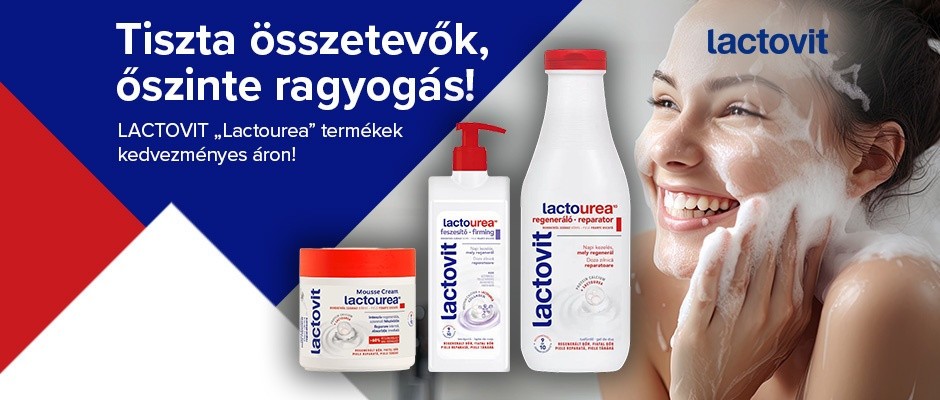 LACTOVIT "Lactourea" termékek kedvezményes áron!