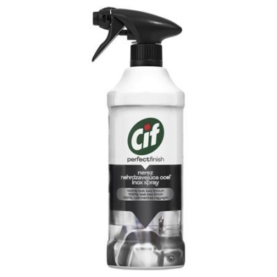 Zsíroldó, spray, 435 ml, CIF "Perfect Finish", inox