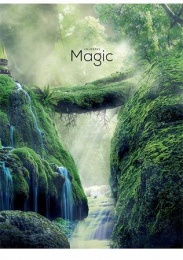 Füzet, tűzött, A4, vonalas, 80 lap, SHKOLYARYK "Colorful Magic", vegyes